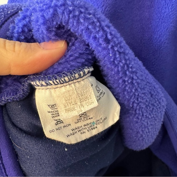 Vintage 80s Patagonia Fleece Pile 1/2 Zip Pullover Sweater Jacket Medium - Picture 6 of 6